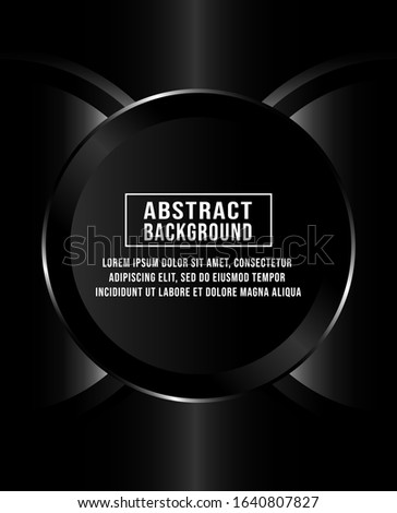 Milimalist and powerfull gradient with black and white color. Futuristic background and creative cover design. Trendy and elegant. Can be use in brochure, flyer, poster, wallpaper, book and banner  