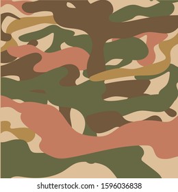 Militarry Camouflage vector design template