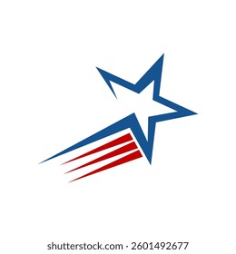 Military academy logo design template
