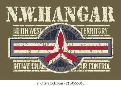 Military air flying intervention. National guard