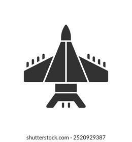 military aircraft icon - Jet fighter icon