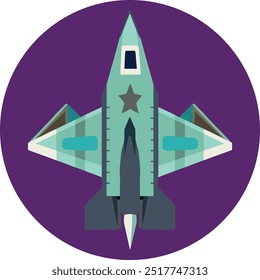 Military aircraft vector illustration design. Fighter Jets logo design Template 3