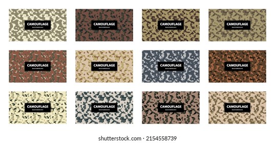 Military and army camouflage pattern background