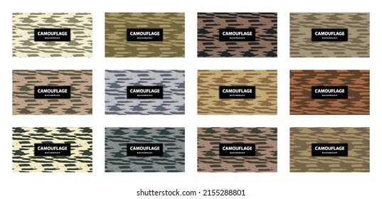 Military and army camouflage pattern background