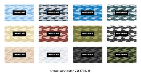 Military and army camouflage pattern background