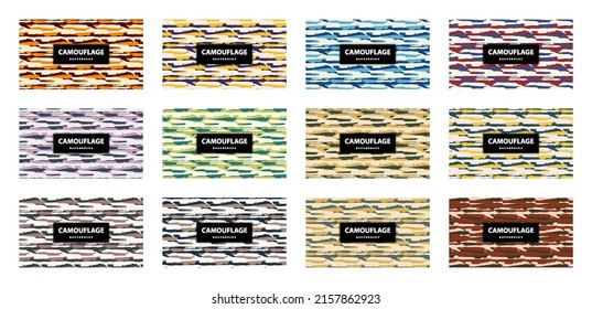 Military and army camouflage pattern background