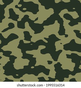 Military and army camouflage seamless pattern