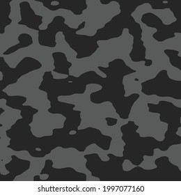 Military and army camouflage seamless pattern