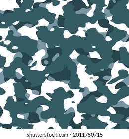 Military and army camouflage seamless pattern