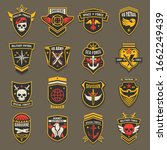 Military army chevrons, US patrol aviation forces