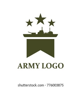 Military Army Logo Design Template Vector