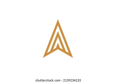 Military and Army monoline logo