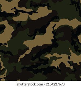 
Military army pattern camouflage, green background vector seamless texture, wallpaper.