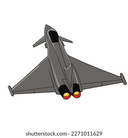 military aviation jet fighter vector design