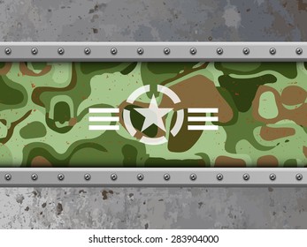 military background