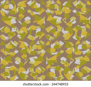 Military Background army seamless pattern. Tank, plane, cap, weapons,  ship. 