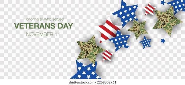 Military background, congratulations to veterans. Veterans Day in the United States