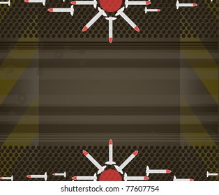 military background with rockets