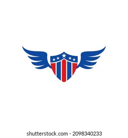 Military badge logo icon template illustration vector