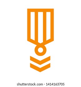 Military Badge/ Symbols isolated on white background. vector illustration. - Vector