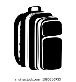 military bag isolated icon