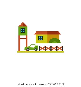 Military Base Vector Icon