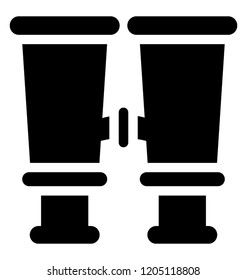 
Military binoculars to see far objects 
