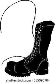 Military boots
