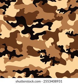

military camouflage background, army uniform texture, desert design