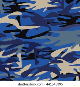 Military Camouflage Background. Multicolored military Camouflage.