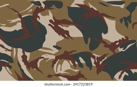 Militärische Tarnkappenstruktur