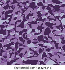 Military camouflage blue pattern. Vector illustration