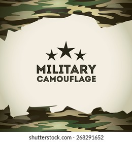 military camouflage design, vector illustration eps10 graphic 