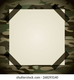 military camouflage design, vector illustration eps10 graphic 