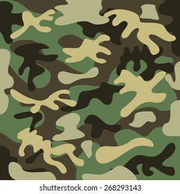 military camouflage design, vector illustration eps10 graphic 