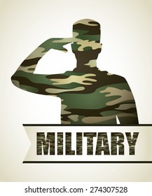 military camouflage design, vector illustration eps10 graphic 