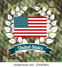 military camouflage design, vector illustration eps10 graphic 