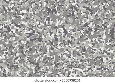 Textura de tela de camuflaje militar. Antecedentes militares. Textura de camuflaje de invierno, ejército, uniforme, ejército, caza, militar. Uniforme del ejército, ropa de combate para los soldados. impresión de Vector