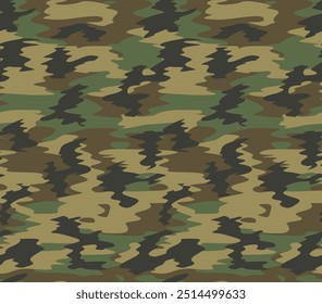 
military camouflage pattern, classic vector background, stylish army print, urban texture for textiles