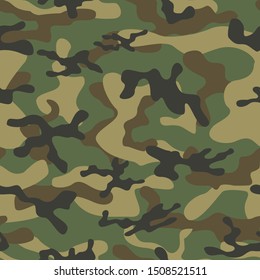 
military camouflage pattern for printing clothes, fabrics. Seamless vector .Modern design.