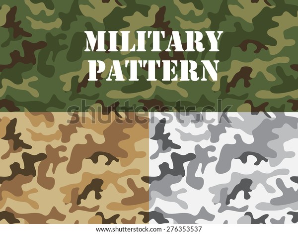 軍用の迷彩柄 繊維服 Tシャツ 印刷 背景 壁紙 装飾 ベクター
