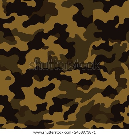 
military camouflage pattern, uniform texture, seamless modern classic background, forest army design