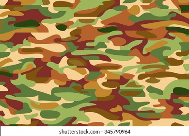 military camouflage pattern vector