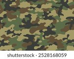 military camouflage print, repeat seamless pattern texture, classic army design