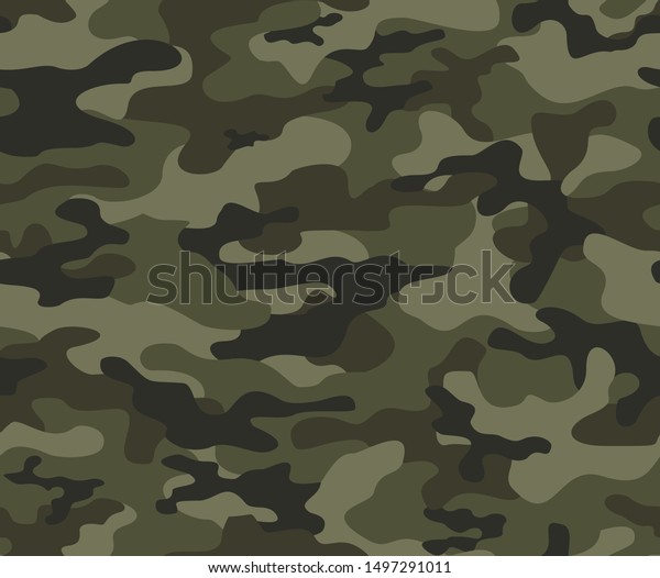 \
military camouflage print seamless vector\
pattern. green background\
.modern.