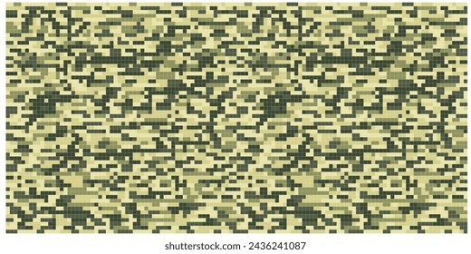 Military Camouflage scarf high quality vector print, pixel Tropic vector camouflage pattern for printing, scorpion, army, uniform, print, texture, military camo, jungle, Military Camouflage