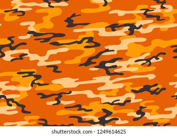 Military camouflage seamless pattern