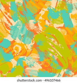 Military camouflage seamless pattern.