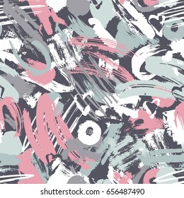 Military Camouflage Seamless Pattern.