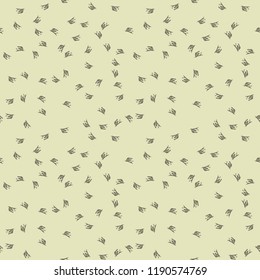 Military camouflage seamless pattern black, beige and white colors. Rhombic grid camo repeat background. Usable as camoflauge textile print, backdrop, wallpaper etc.